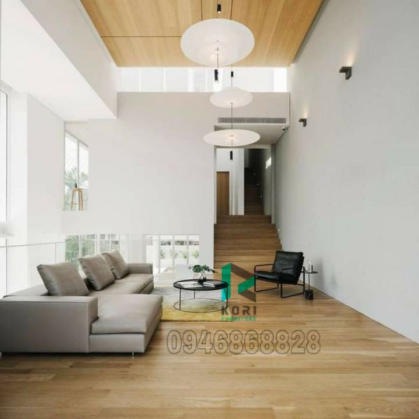 Sàn gỗ theo phong cách hiện đại