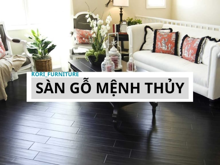 sàn gỗ cho người mệnh thủy