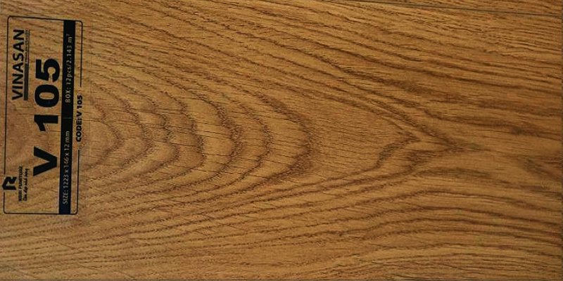 sàn gỗ màu vàng nhạt