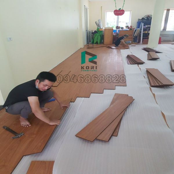 Thi công lắp đặt sàn gỗ