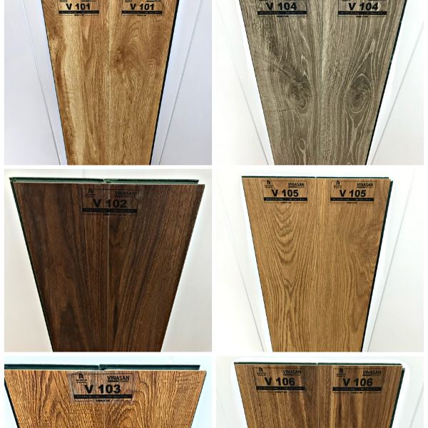 Các mẫu sàn gỗ công nghiệp mã V vinasan