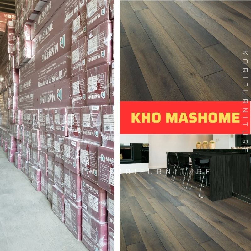 Kho sàn gỗ công nghiệp Mashome mới