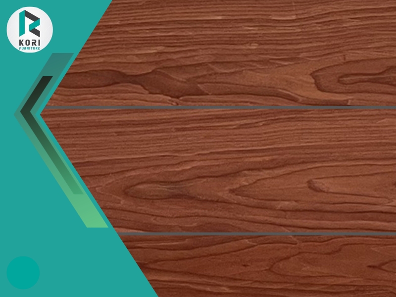 Sàn gỗ màu xoan đào 