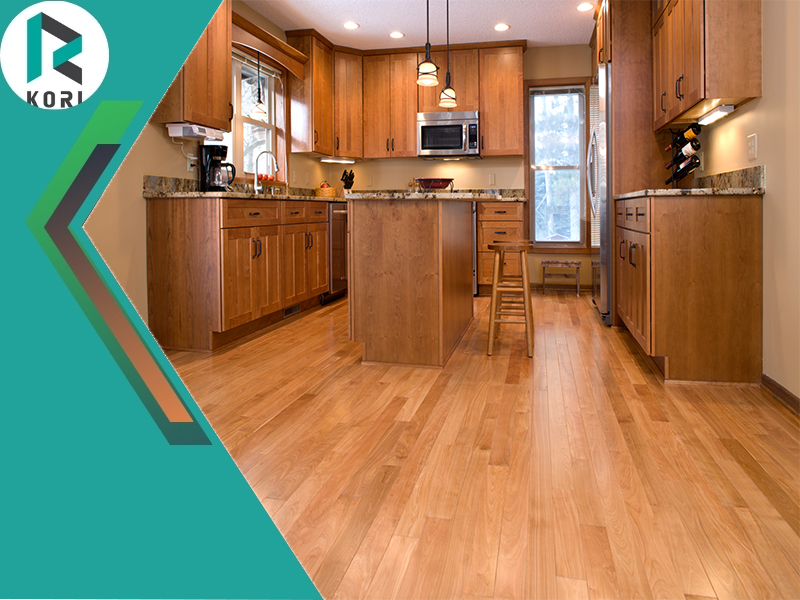 Sàn gỗ Classen 26131 cho không gian bếp sang trọng.