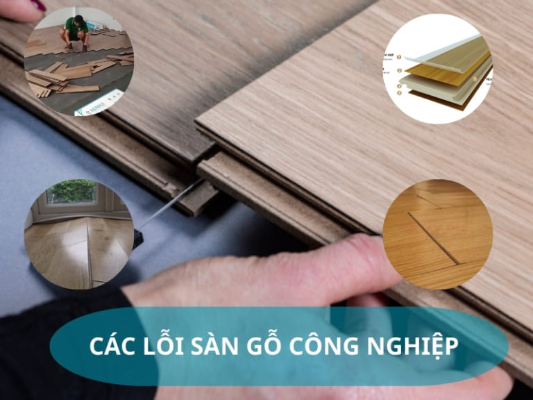 các lỗi sàn gỗ công nghiệp