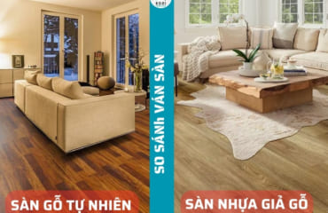 So Sánh Sàn Nhựa Và Sàn Gỗ + [Nên Chọn Loại Nào]