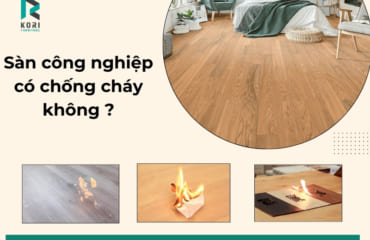 Sàn Gỗ Công Nghiệp Chống Cháy Không ? – Cách Lựa Chọn